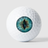 Beängstigende Halloween Dragon Eyeball Golfball (Vorderseite)