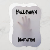 Beängstigende Halloween-Einladung individuell anpa Einladung (Vorne/Hinten)