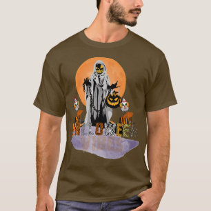 Beängstigende Halloween-Flöten, witziges Zitat T-Shirt