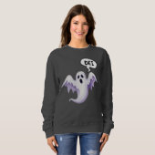 Beängstigende Halloween-Geist-DEI Sweatshirt (Vorne ganz)