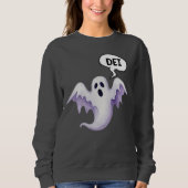 Beängstigende Halloween-Geist-DEI Sweatshirt (Vorderseite)