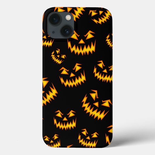 Beängstigende Halloween-Gesichter Case-Mate iPhone Hülle (Rückseite)