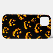 Beängstigende Halloween-Gesichter Case-Mate iPhone Hülle (Rückseite (Horizontal))