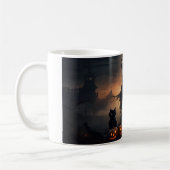 Beängstigende Halloween Hexe 28 Tasse (Links)