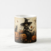 Beängstigende Halloween Hexe 34 Tasse (Mittel)