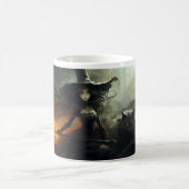 Beängstigende Halloween Hexe 7 Tasse (Mittel)