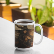 Beängstigende Halloween Hexe 8 Tasse