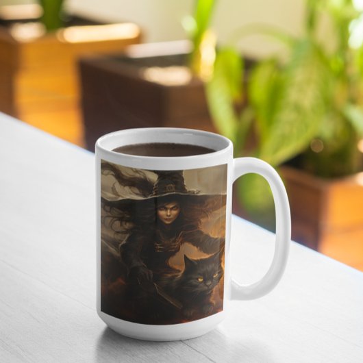 Beängstigende Halloween Hexe 8 Tasse