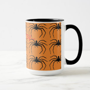 Beängstigende Halloween Hexen Black Spider entwick Tasse