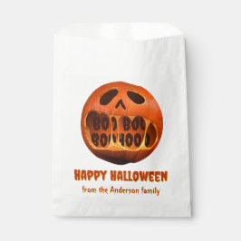 Beängstigende Halloween-Jack-Bonbons aus Party Geschenktütchen