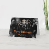 Beängstigende Halloween-Karte Karte (Vorderseite)