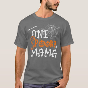 Beängstigende Halloween-Mama T-Shirt
