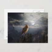 Beängstigende Halloween-Nacht Postkarte (Vorne/Hinten)