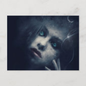 Beängstigende Halloween Night Postkarte (Vorderseite)