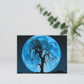 Beängstigende Halloween Night Postkarte (Stehend Vorderseite)