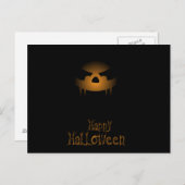 Beängstigende Halloween Night Postkarte (Vorne/Hinten)