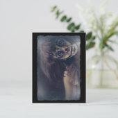 Beängstigende Halloween Night Postkarte (Stehend Vorderseite)