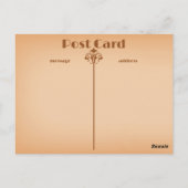 Beängstigende Halloween Postkarte mit Fairy Fox (Rückseite)