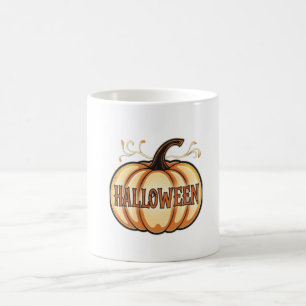 Beängstigende Halloween Pumpkin-Tasse Kaffeetasse