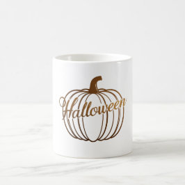 Beängstigende Halloween Pumpkin-Tasse Kaffeetasse