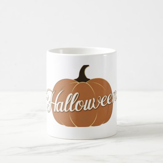 Beängstigende Halloween Pumpkin-Tasse Kaffeetasse (Mittel)