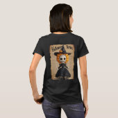 Beängstigende Halloween-Puppe T-Shirt (Schwarz voll)