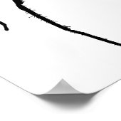 Beängstigende halloween spinne poster (Ecke)