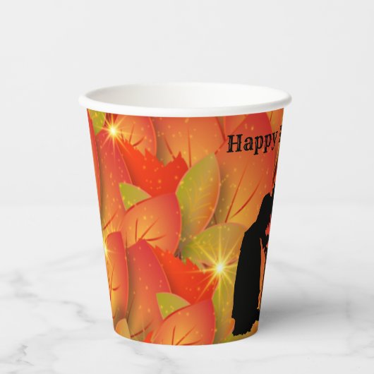 Beängstigende Hexenmeisterschaft Pappbecher (Vorderseite)