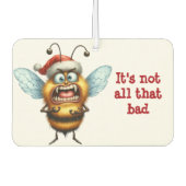 Beängstigende Honigbiene Autolufterfrischer (Vorderseite)