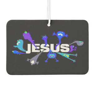 Beängstigende Jesus-Nächte Autolufterfrischer