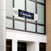 Beängstigende Jesus-Nächte Banner (Äußeres Gebäude)