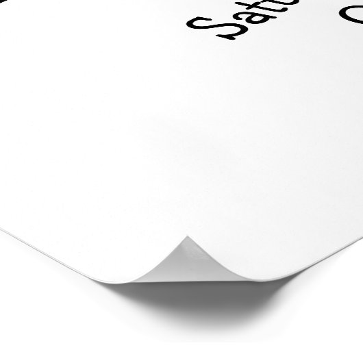 Beängstigende Jesus-Nächte Poster (Ecke)