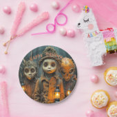 Beängstigende Kätzchen Pappteller (Party)