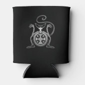 Beängstigende Katze Dosenkühler (Vorderseite)