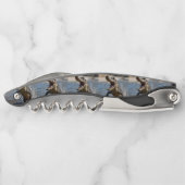 Beängstigende Kiefer: Australisches Krokodil-Leapi Kellnermesser (Rückseite)