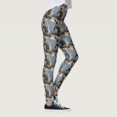 Beängstigende Kiefer: Australisches Krokodil-Leapi Leggings (Rechts)