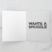 BEÄNGSTIGENDE KLEINFUNKTION GEBURTSTAG ÜBERSIEGTE  KARTE (Innenseite)