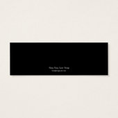 Beängstigende Kreaturen, Halloween-Geschenkmarke (Rückseite)