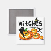 Beängstigende Kürbiskrötenkunst | Spooky Fun Magnet (Vorderseite/Rückseite)