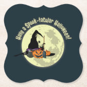 Beängstigende Kürbiskrötennacht Untersetzer (Vorderseite)