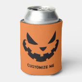 Beängstigende Kürbislaterne Benutzerdefiniertes Or Dosenkühler (Kanne Vorderseite)