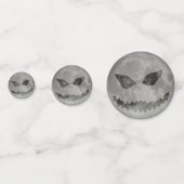 Beängstigende Kürbislaterne Halloween Moon Konfetti (Vorderseiten)