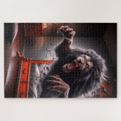 Beängstigende Lion Puzzle (Horizontal)