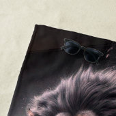 Beängstigende Lion Strandtuch (Beispiel)