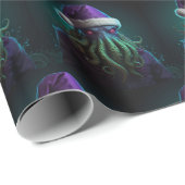 Beängstigende Lovecraft Horror Cthulhu Weihnachten Geschenkpapier (Rolleneckpunkt)