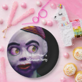 Beängstigende Marionetten-Puppe Creepy Halloween Pappteller (Party)