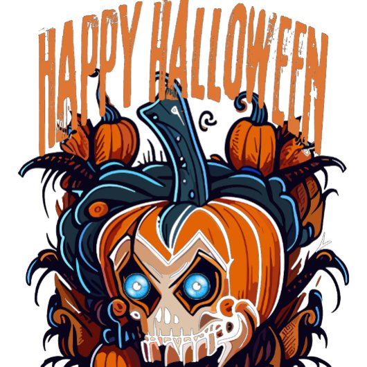 Beängstigende moderne Pumpkin Carving T-Shirt