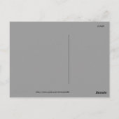 Beängstigende Nacht Postkarte (Rückseite)