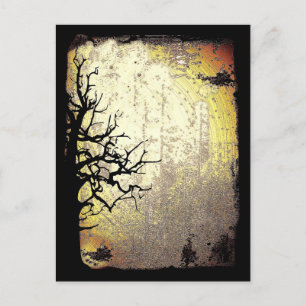 Beängstigende Nacht Postkarte