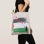 Beängstigende palästinensische Fahne Tote Bag - So Tasche (Von Nahem)
